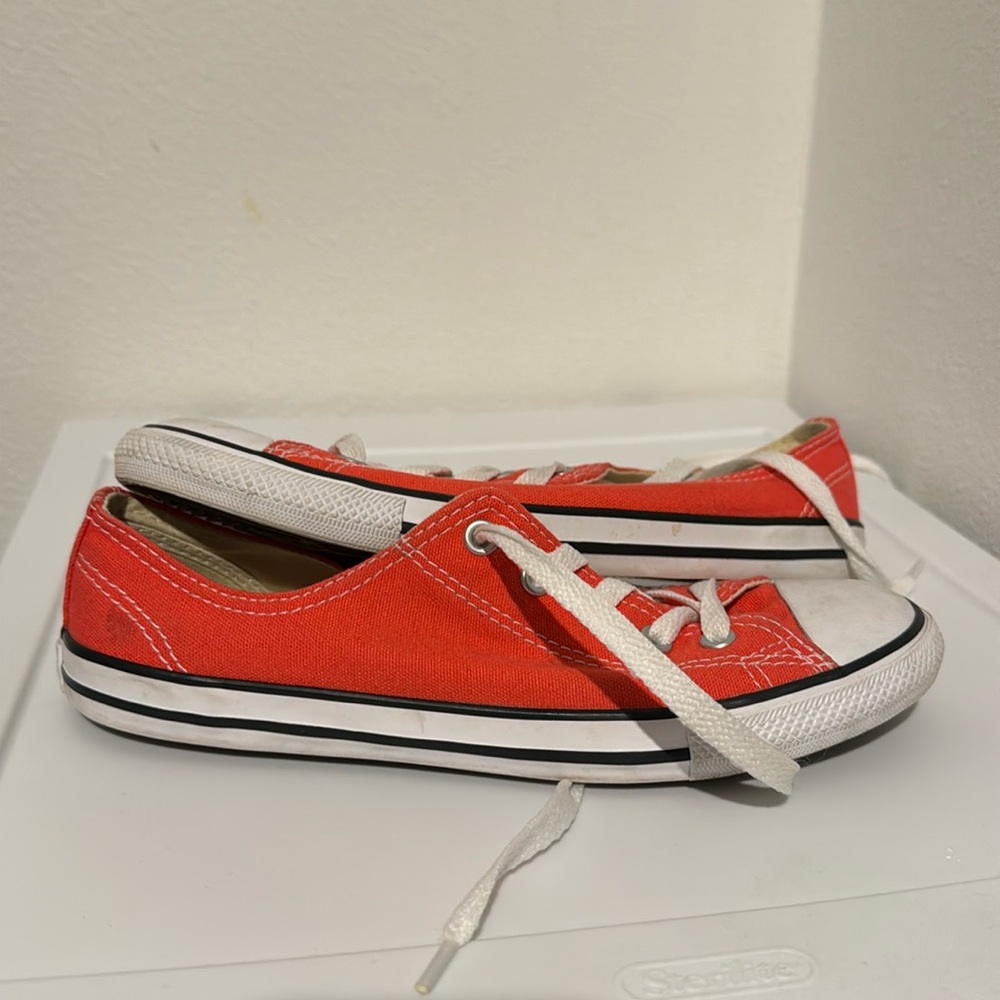 Converse All Star Lace-Up Light Red